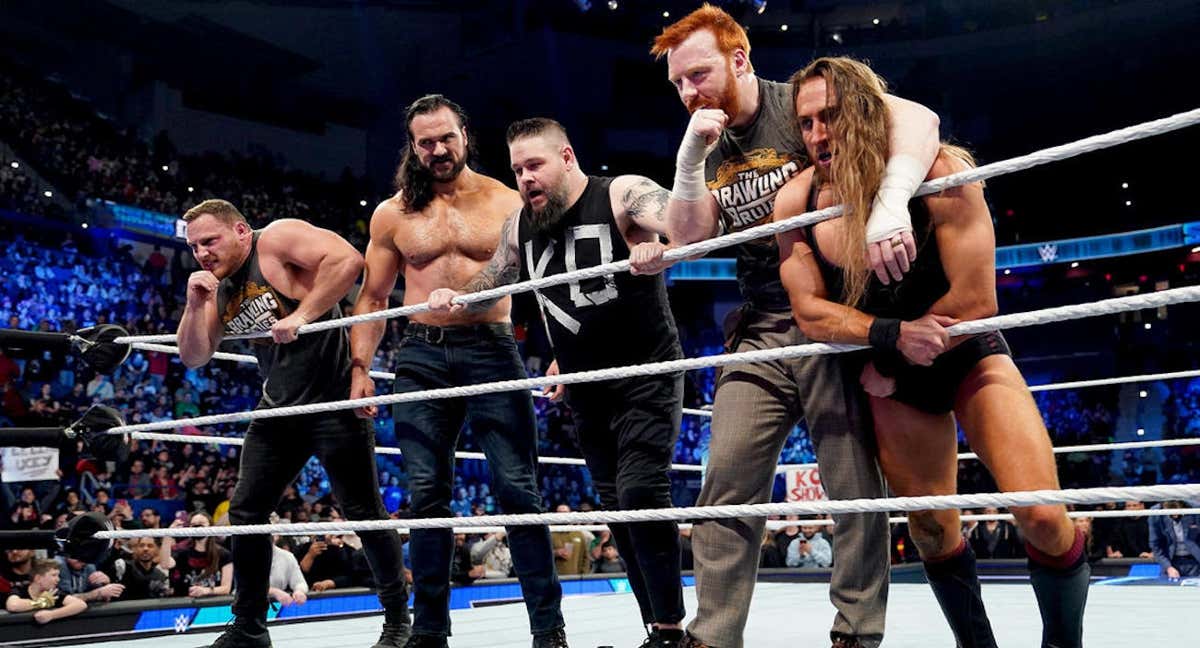 Brawling Brutes, Drew McIntyre y Kevin Owens, en el SmackDown de este viernes./WWE