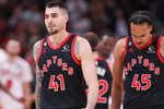 Juancho Hernangómez empieza a ver la luz en Toronto con su mejor partido