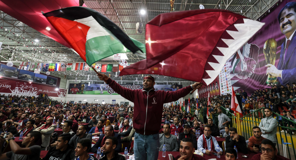 Catar es un aliado estratégico de Palestina y el trabajo para los periodistas de Israel no está siendo fácil en Doha./AFP