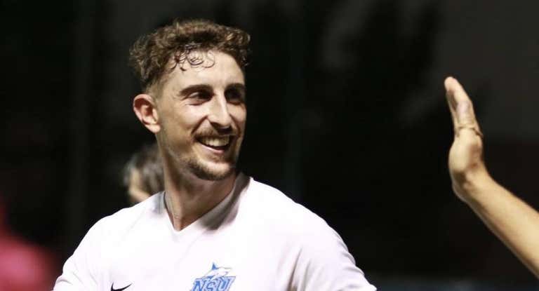 Alberto Rentero, en un partido en EEUU.
