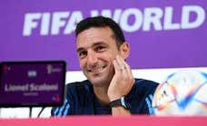 Scaloni muestra la tranquilidad de Argentina antes del debut