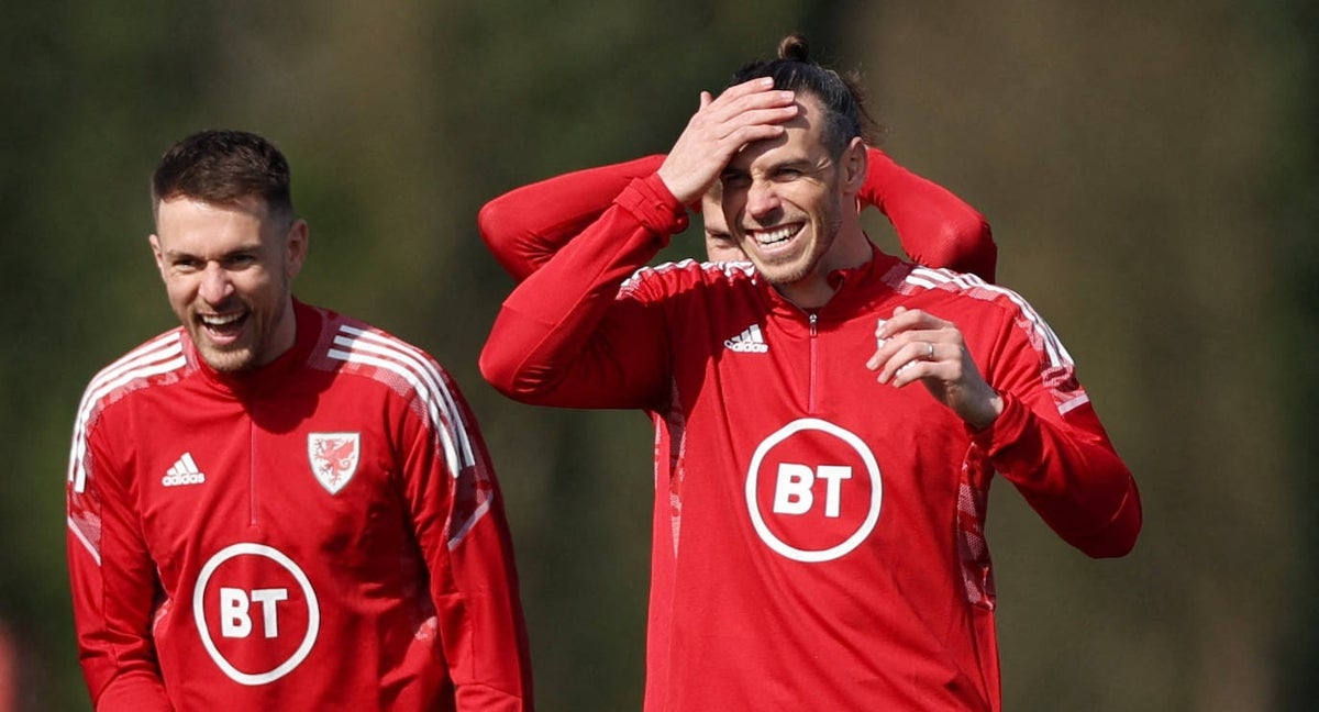 Bale con su selección.
