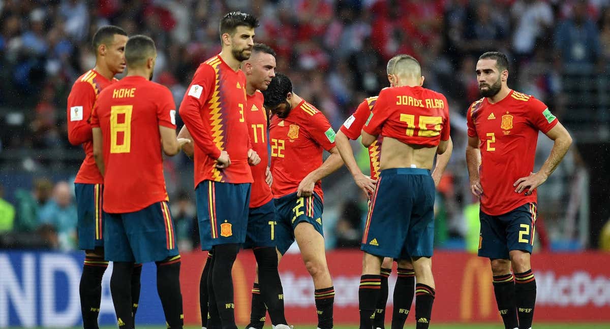 España durante el Mundial de Rusia.