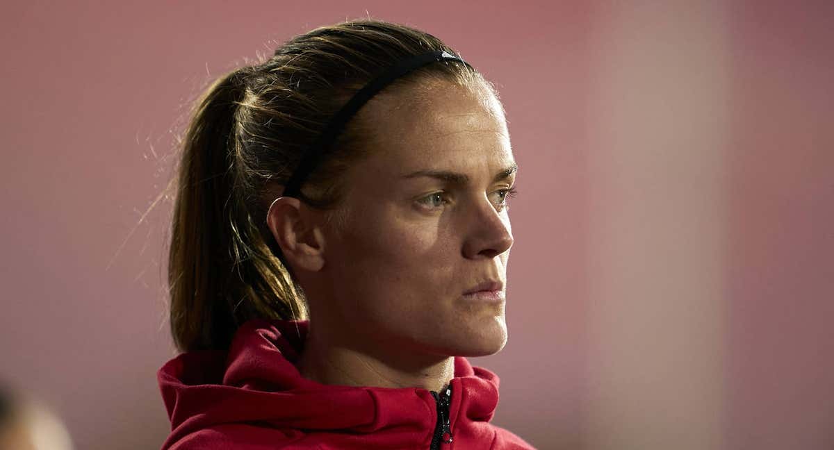 Irene Paredes, en su última concentración con la Selección española. /Getty Images