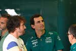 Pedro de la Rosa y Fernando Alonso reviven en Aston Martin un recuerdo de hace 20 años