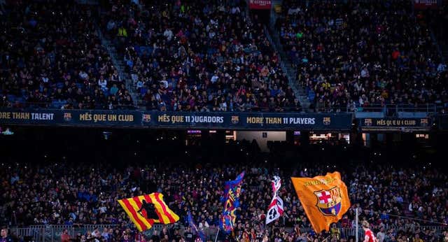 Un Camp Nou en obras y de récord en la fase de grupos de la Champions