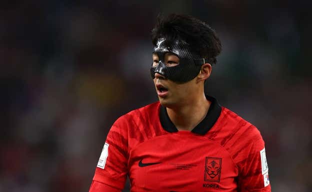 Heung-Min Son, en el partido de Corea. GETTY