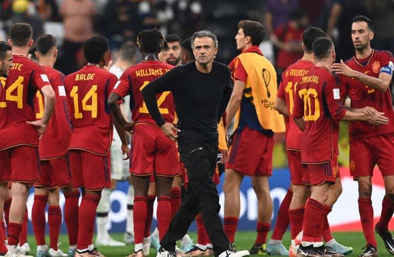 Luis Enrique, sobre Morata: «Cuando lo ponía, no os gustaba. Ahora lo queréis siempre»