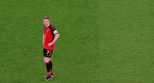 Bélgica abandona a De Bruyne