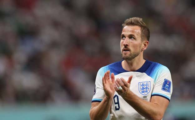 Kane, en un partido con Inglaterra. GETTY
