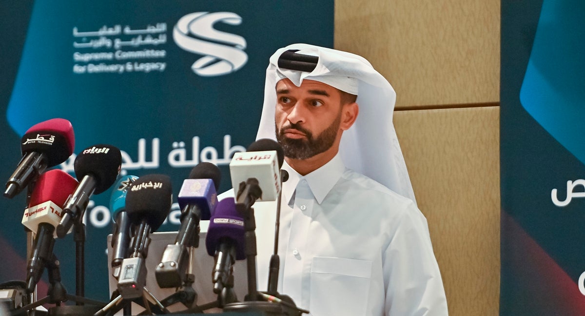 Al-Thawadi, máximo responsable del Mundial en Catar.