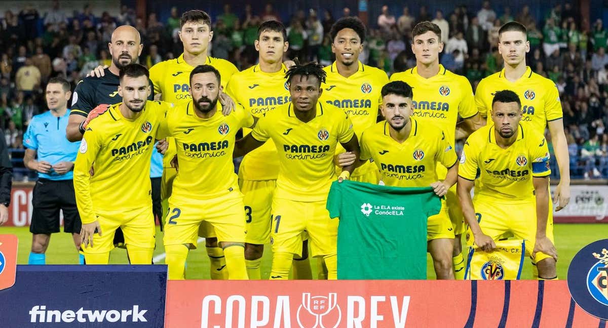 El Villarreal en su último partido previo al parón. /Villarreal C.F.