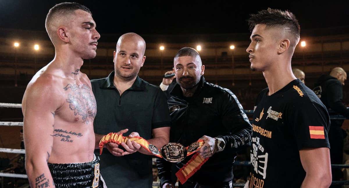 Jon Fernández y Samuel Molina, cara a cara cuando se anunció su combate.
