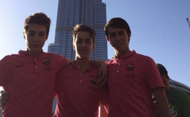 Tenas, Josep y Eric, en un viaje. Instagram