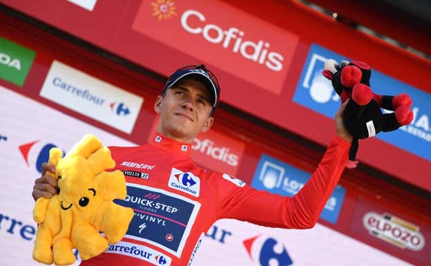 Remco Evenepoel fue el ganador de la Vuelta a España 2022 y apunta al Giro antes del Tour.  GETTY IMAGES