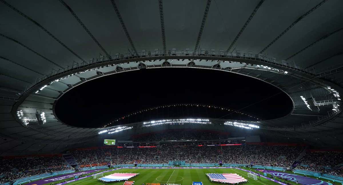 El estadio Internacional Khalifa, antes del Países Bajos-EE.UU. /EP