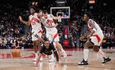 El tobillo derecho de Juancho Hernangómez pone en alerta a los Raptors