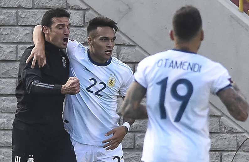 Lautaro no tiene gol, pero sí la confianza de Scaloni