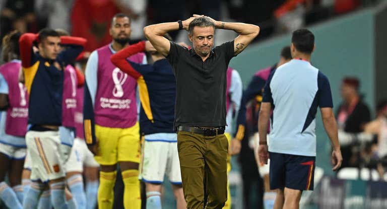 Luis Enrique lamenta una ocasión