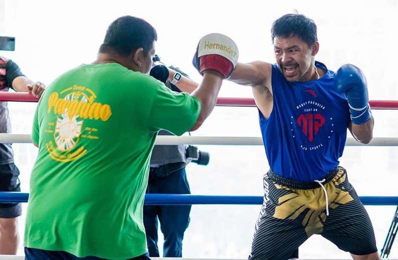 Pacquiao se suma a la fiebre de las exhibiciones y peleará con un 'youtuber'