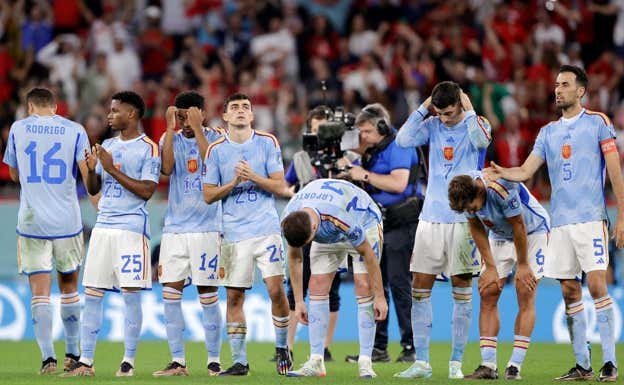España probó la cara cruel de las tandas de penaltis.  GETTY