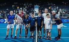 Kyrgios y Tsitsipas se fuman la pipa de la paz en Arabia