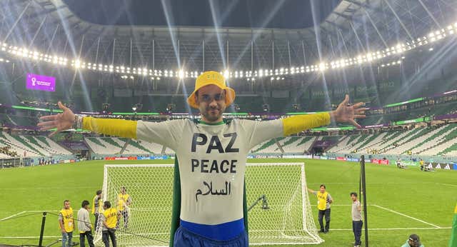 Supermano, el único brasileño que animó tras la tragedia: «Hay que seguir»