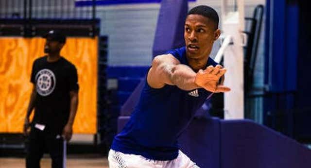 El sueño Emmanuel Hansel, el jugador que quiere llegar a la NBA con un solo brazo