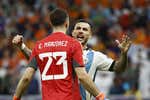 Argentina y las muestras de carácter durante el Mundial