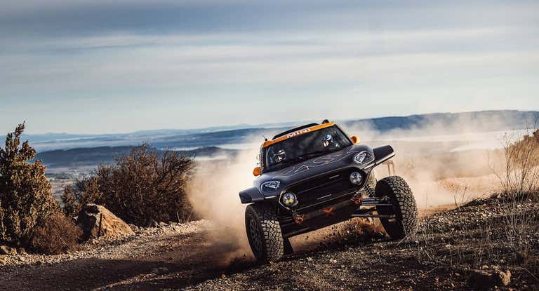 El nuevo MINI John Cooper Works Rally Plus, en acción.