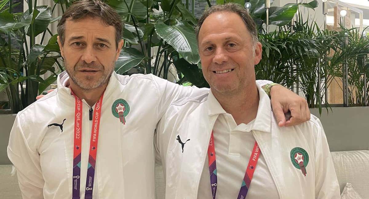 Juan Solla y Edu Domínguez./Diego Campoy