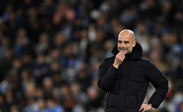 Pep Guardiola, en una imagen de archivo.  AFP