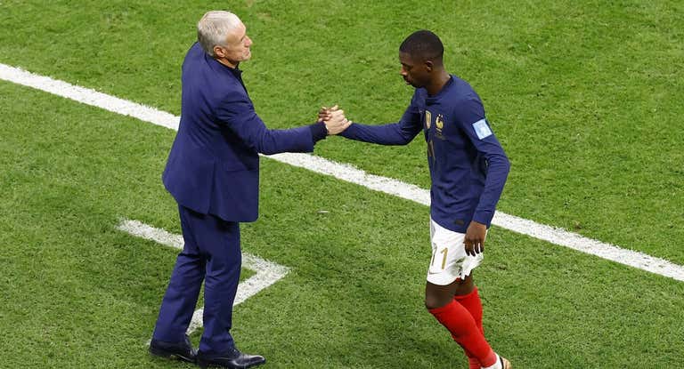 Dembélé ha sido titular en todos los partidos importantes.