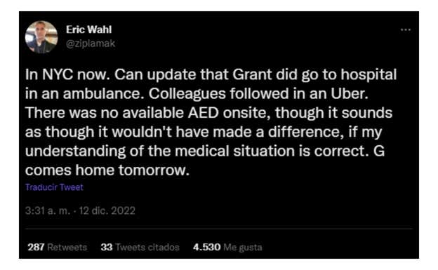 «Fue asesinado» y otras conspiraciones sin fundamento sobre la muerte del periodista Grant Wahl en el Mundial