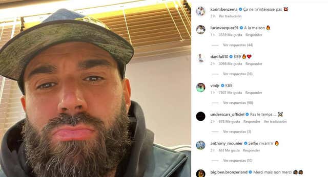 El mensaje de Benzema a dos días de la final: «Eso no me interesa»