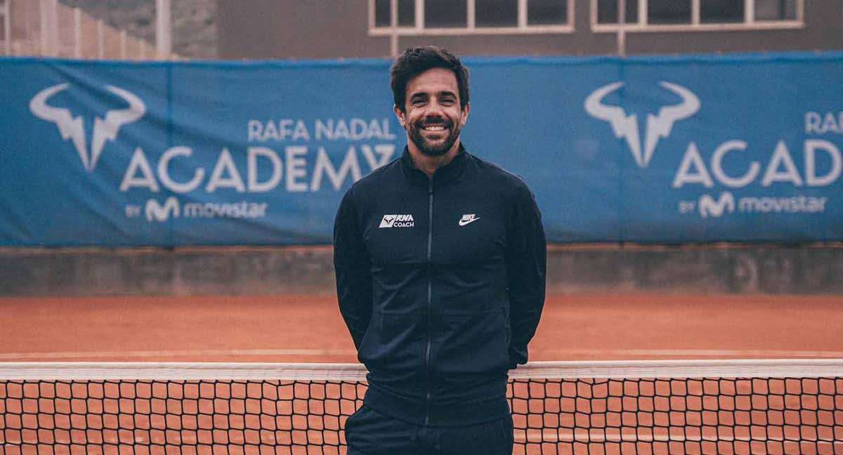 Gustavo Marcaccio acompañará a Nadal en el inicio de la gira australiana. /Rafa Nadal Academy