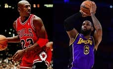 LeBron James aviva el debate con Michael Jordan igualando otro récord del mítico '23'