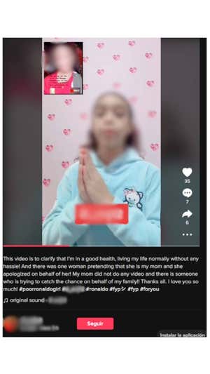 La niña marroquí acosada en el Mundial y su padre niegan que la mujer del audio viral sea su madre