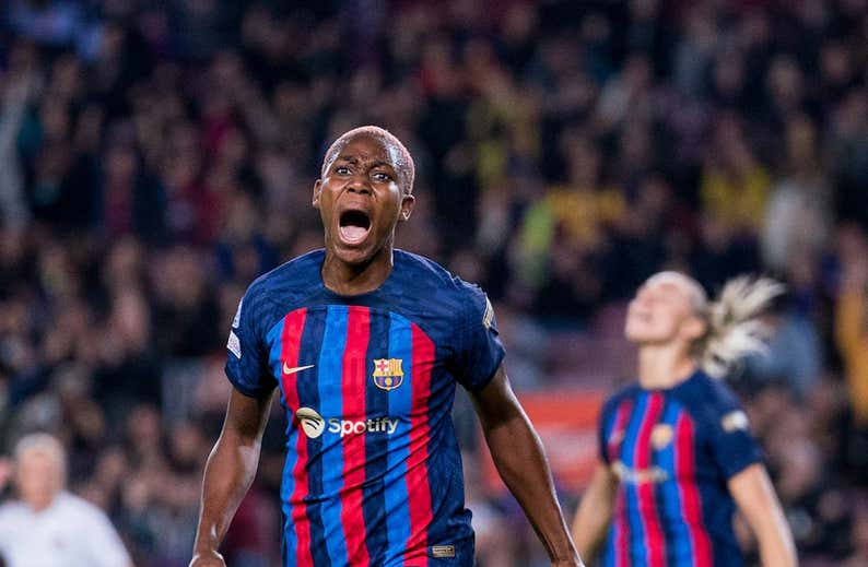 Goleada en el Camp Nou y otro récord para el Barça