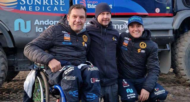 Albert Llovera: «Quién iba a pensar que alguien en silla de ruedas iría al Dakar»