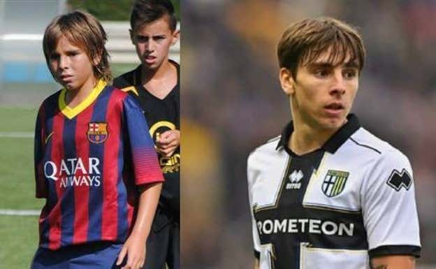 Bernabé, en el Barça y en el Parma Calcio.
