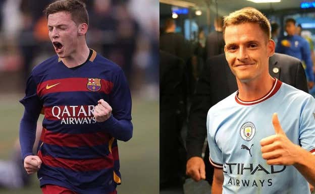 Sergio, en el Barça y en el Manchester City.