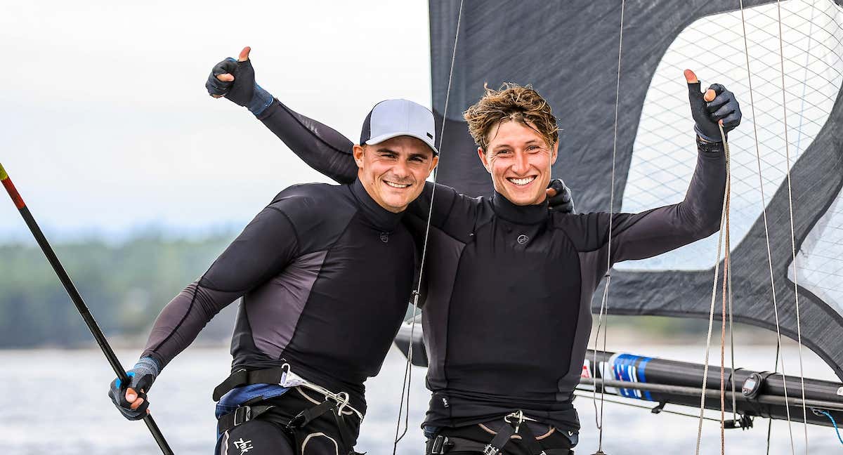 Diego Botín y Florian Trittel. /SAILING ENERGY