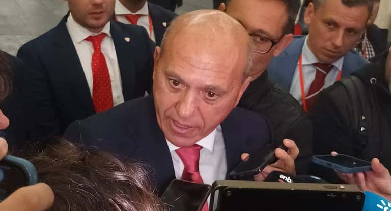 José María del Nido, tras la Junta de accionistas.