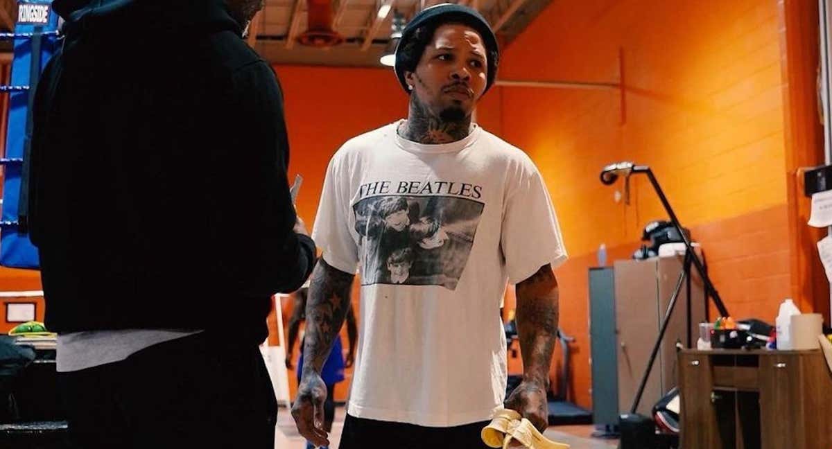 Gervonta Davis, durante un entrenamiento.