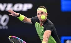 Nadal se harta: “Cada vez que vengo a una rueda de prensa parece que tengo que retirarme”