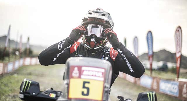 Joan Barreda se fractura un dedo del pie en la segunda etapa del Dakar