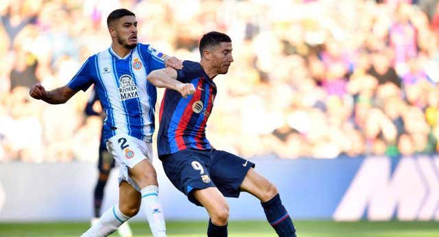 El Espanyol denuncia alineación indebida por Lewandowski