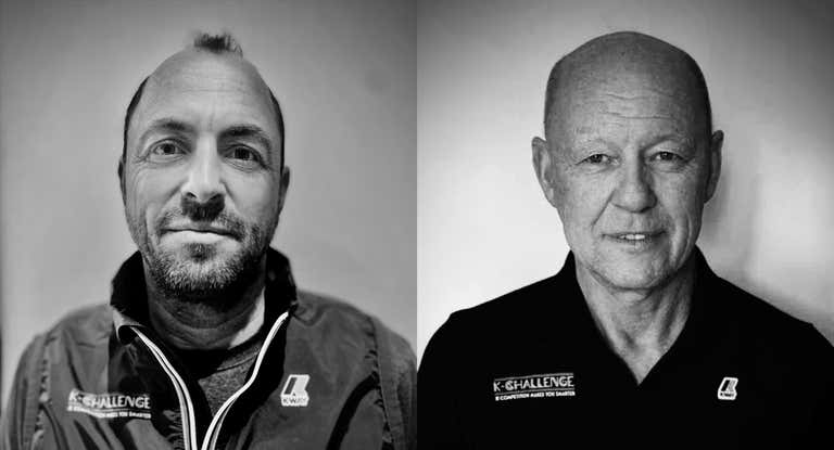 Stephane Kandler y Bruno Dubois.