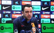 Xavi: «Creemos que Lewandowski podrá jugar en el Wanda»